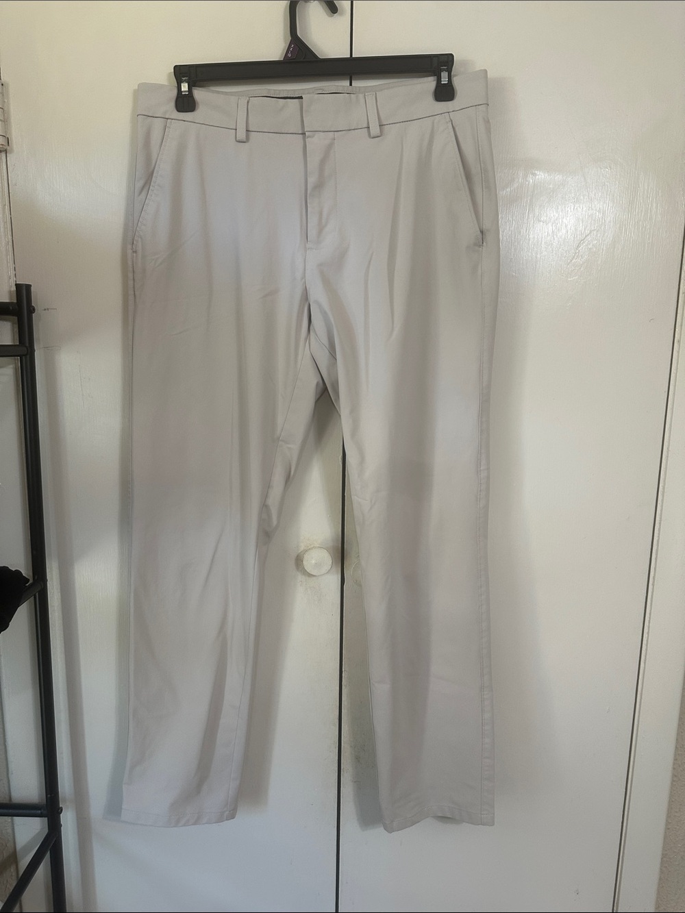 Kenneth Cole Reaction Men's Light Gray Dress Slacks